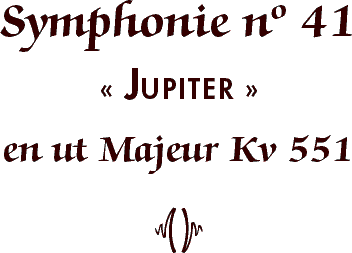 Symphonie 41 - Accueil
